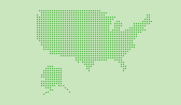 Network map of Delta Dental